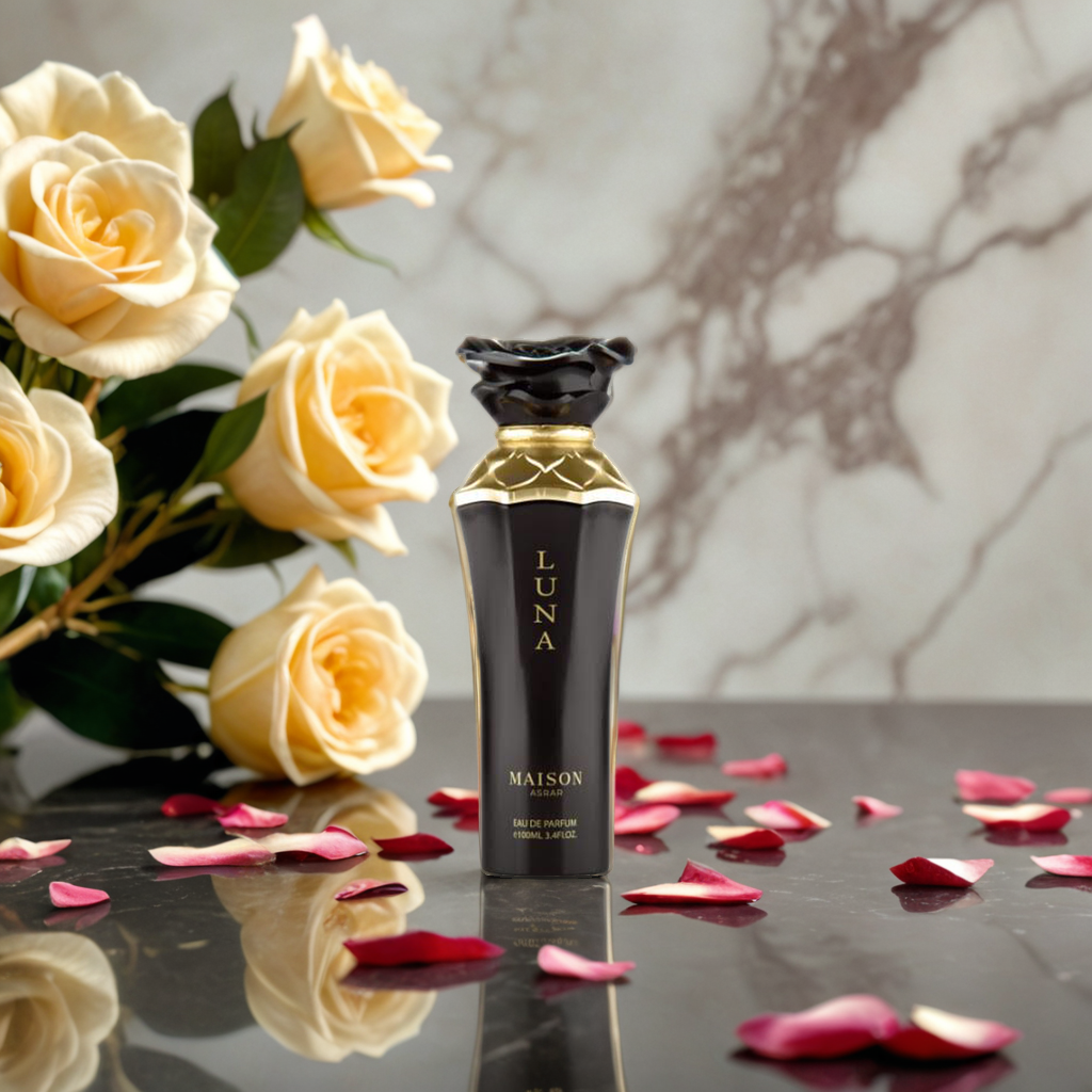 3ml/5ml/10ml Sample/Decant Luna MAISON ASRAR | Bright Fruity Floral with Woody Vanilla & Musk Base