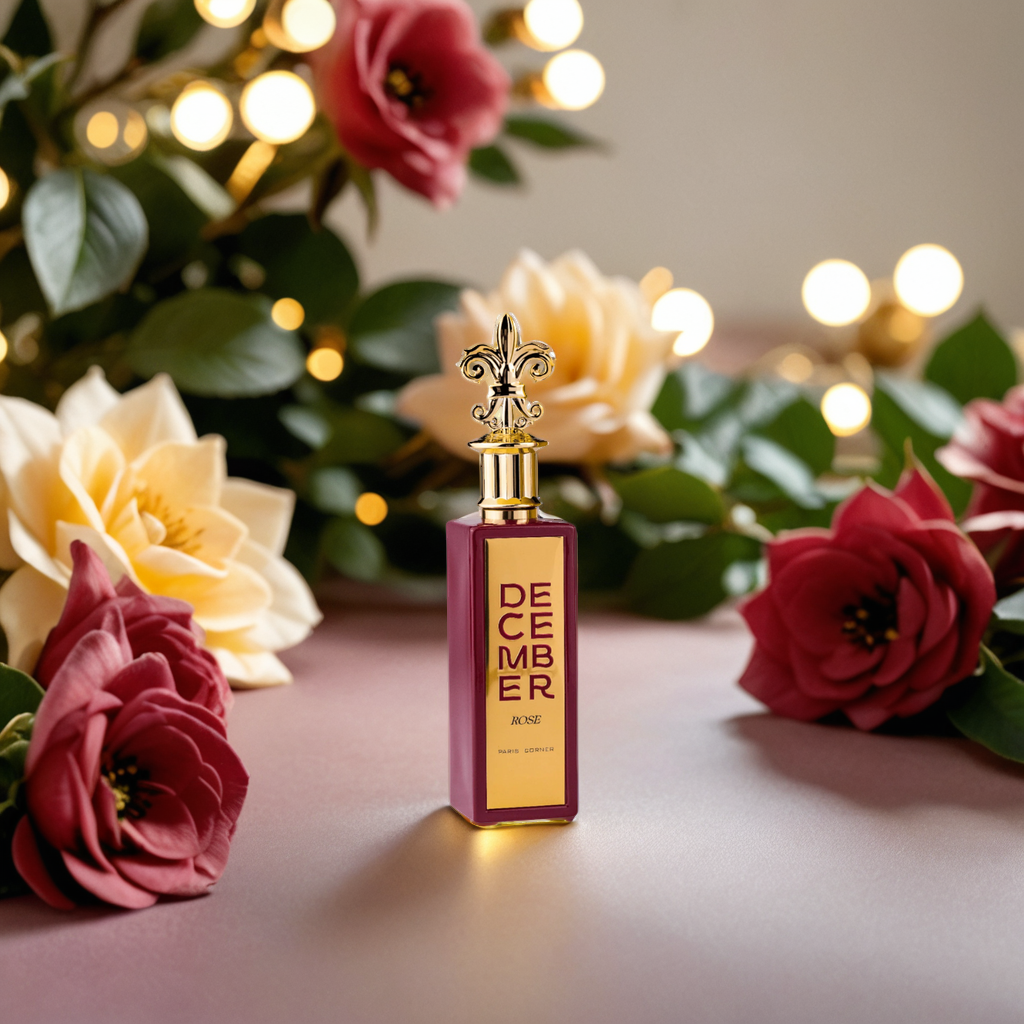 3ml/5ml/10ml Sample/Decant December Rose Paris Corner | Fruity Blueberry Rose with Geranium & Patchouli