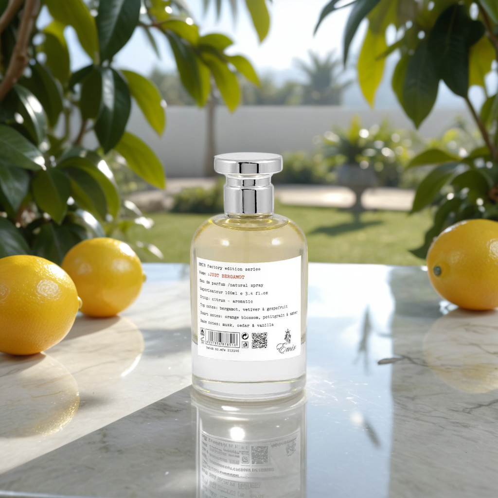 Emir Just Bergamot - Citrus Fragrance | Samples & Decants