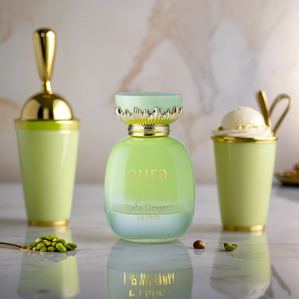 Aura Pista Desert - Pistachio Gourmand | Sample & Decant