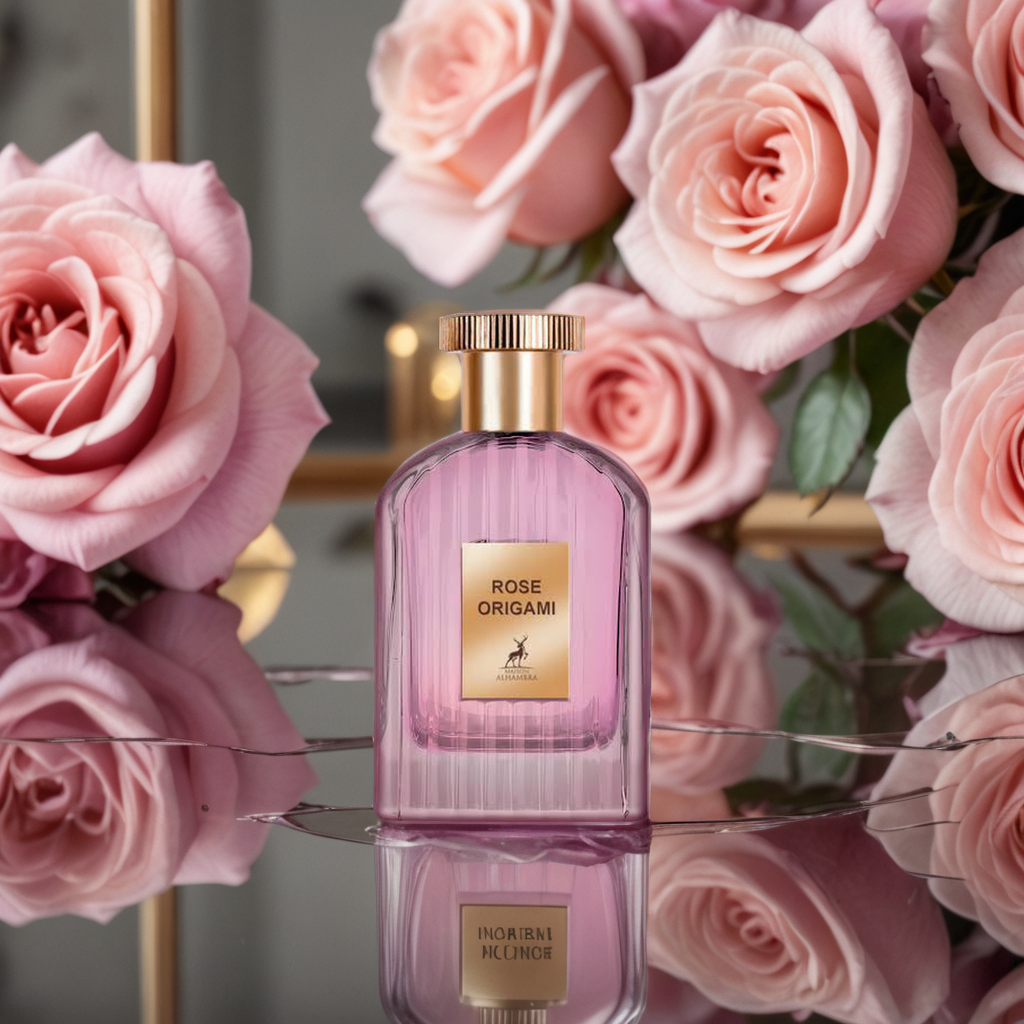 Rose Origami by Maison Alhambra - 3ml Sample/Decant | Rose, Coffee & Sandalwood