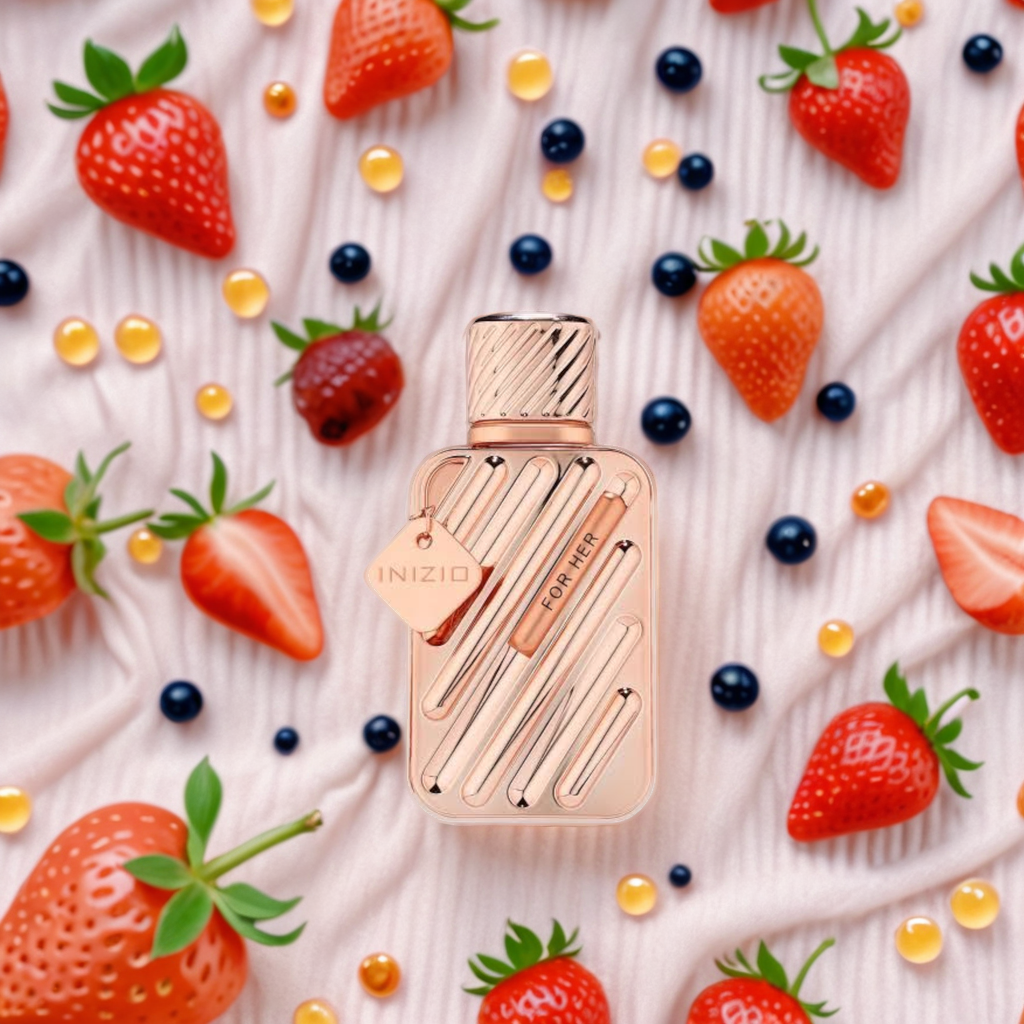 Inizio for Her by FRAGRANCE WORLD - 3ml Sample/Decant | Strawberry, Jasmine & Vanilla
