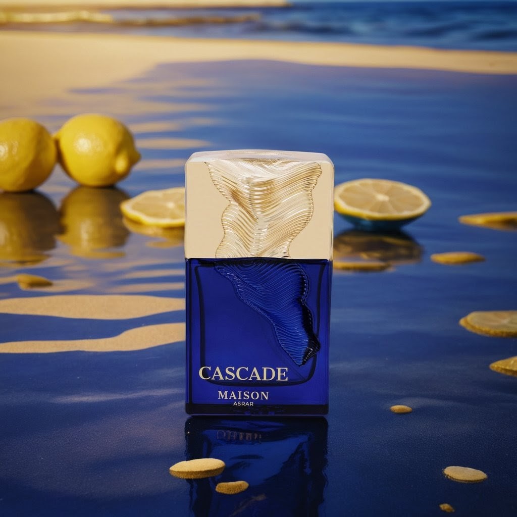 Cascade Blue by MAISON ASRAR - 3ml Sample/Decant | Ginger, Melon, Marine & Sandalwood