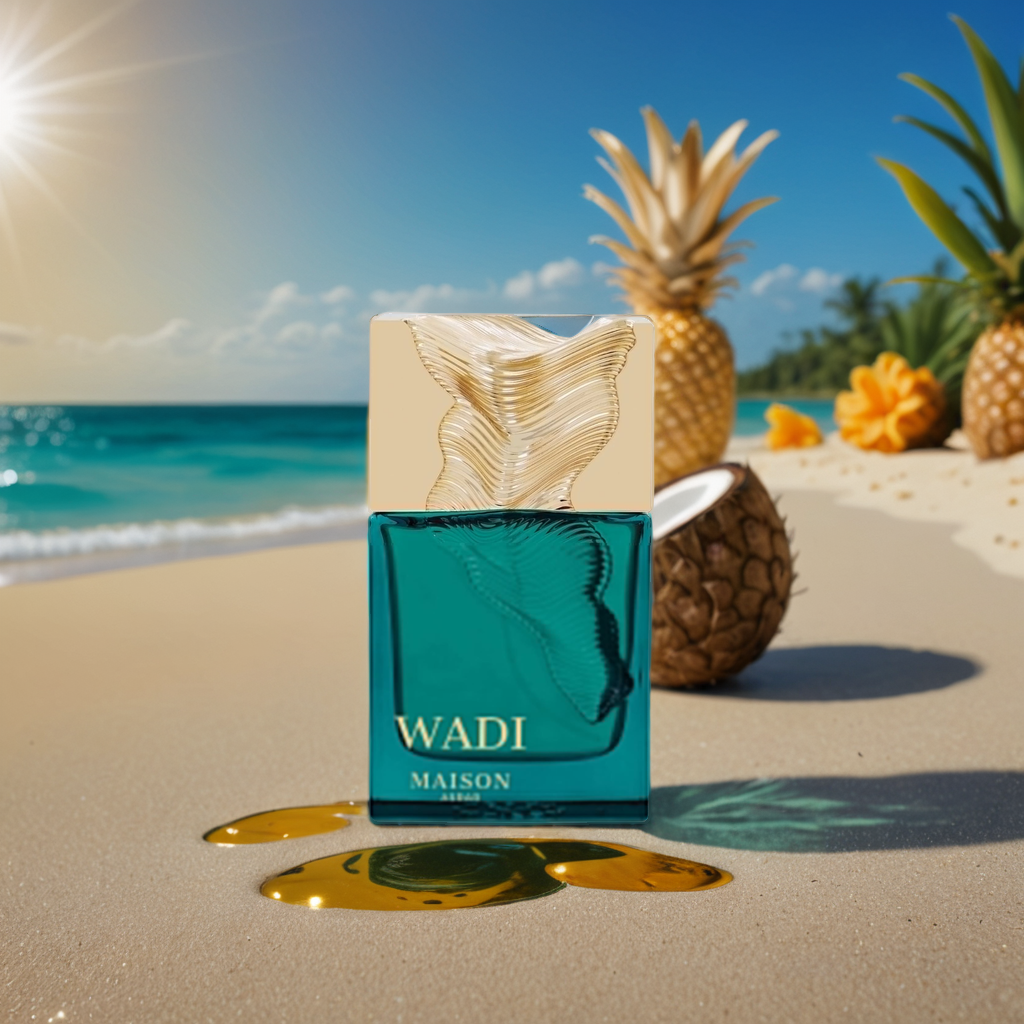 Wadi Green by MAISON ASRAR - 3ml Sample/Decant | Coconut, Pineapple & Vanilla