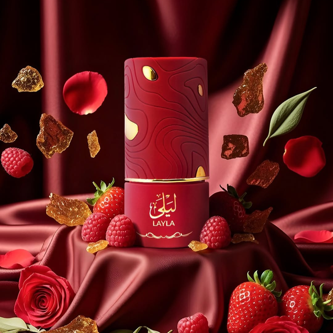 Layla by AL ABSAR - 3ml Sample/Decant | Raspberry, Rose & Cooked Sugar