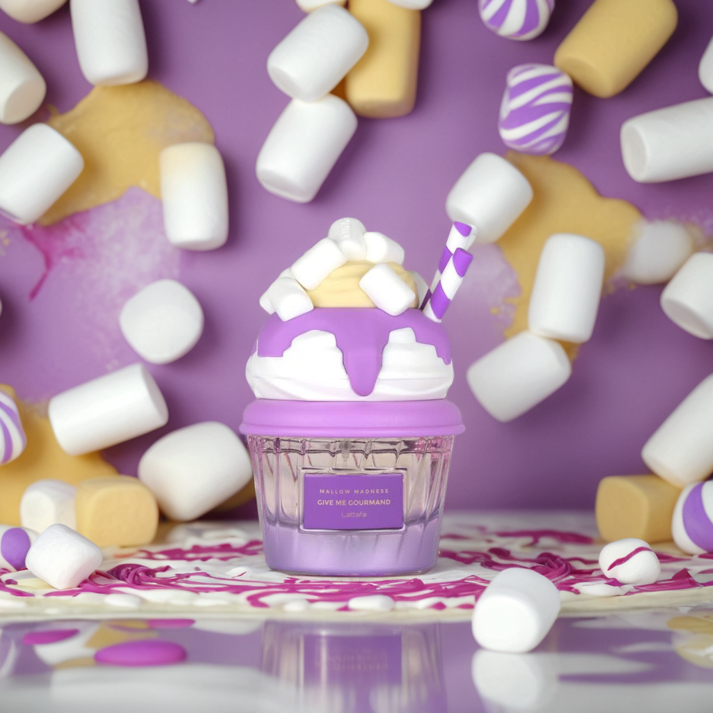 Lattafa Give Me Gourmand Mallow Maddnes Samples & Travel Size (3ml, 5ml)