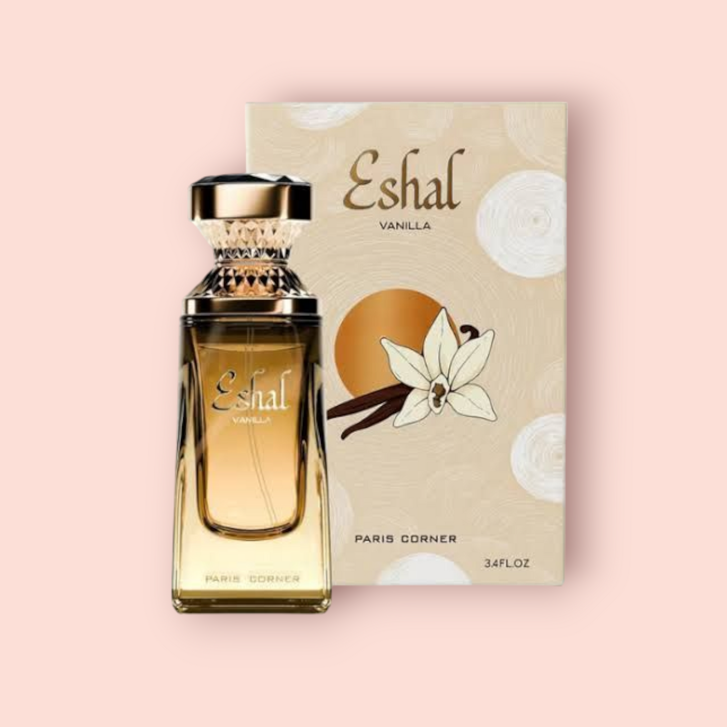 Eshal Vanilla by Paris Corner - 3ml/5ml/10ml Sample/Decant | Sweet Vanilla, Jasmine & Caramel