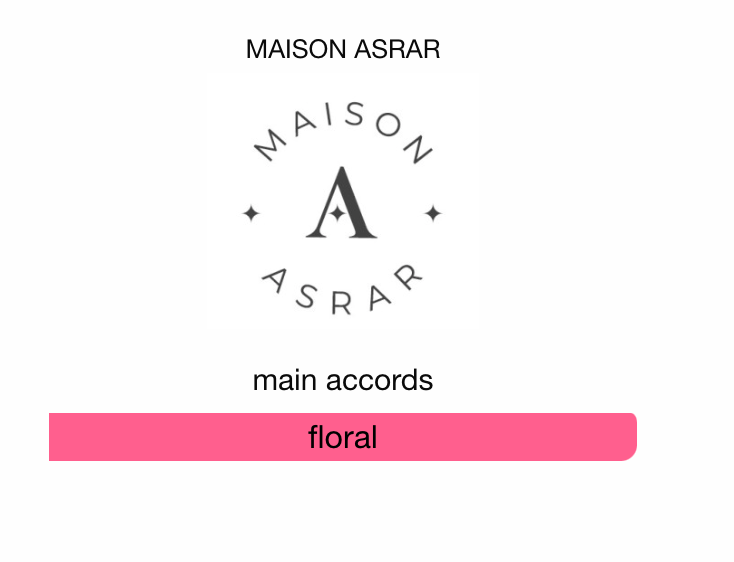 3ml/5ml/10ml Sample/Decant Luna MAISON ASRAR | Bright Fruity Floral with Woody Vanilla & Musk Base
