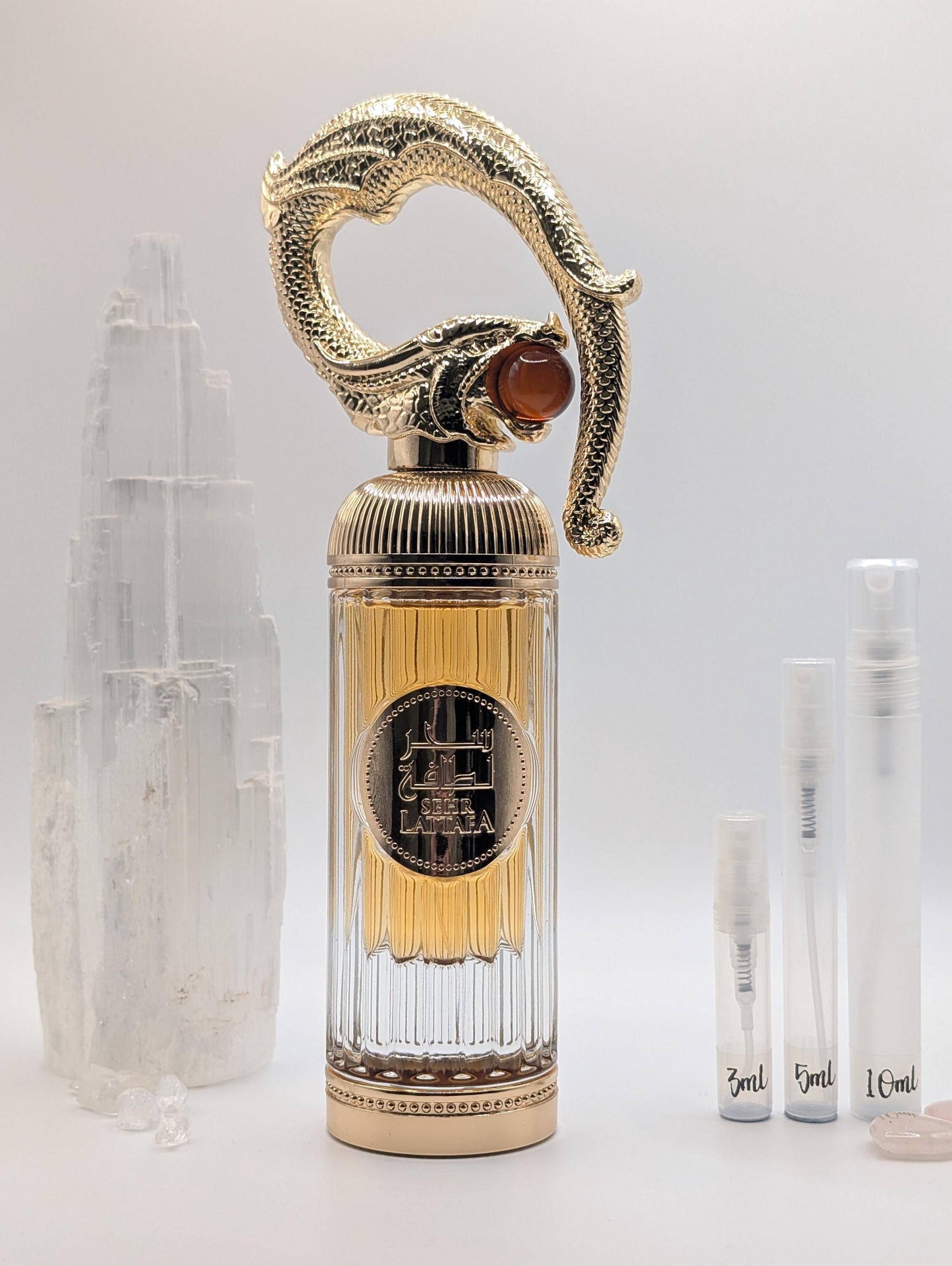3ml/5ml/10ml Lattafa Sehr EDP | Lattafa | Warm & Spicy Fragrance Perfume Sample - Decants