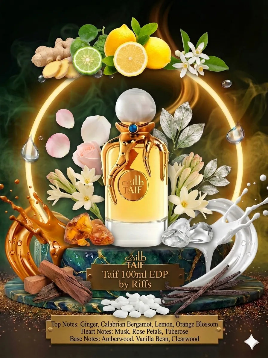 Taif EDP By Riiffs Decant Sample - 3ml, 5ml 