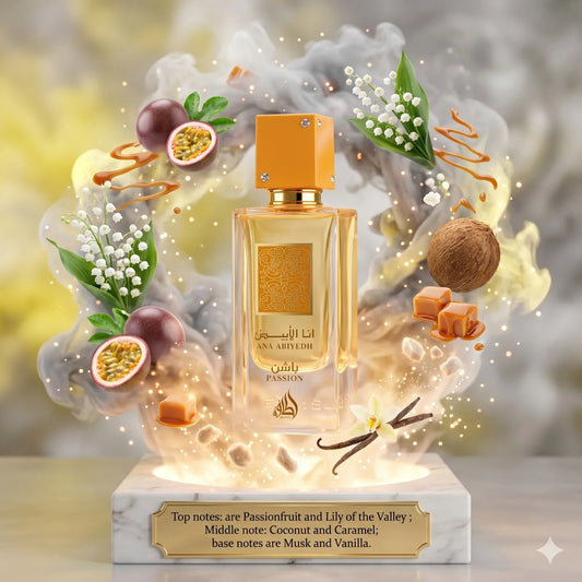 Ana Abiyedh Passion EDP By Lattafa Decant Sample - 3ml 