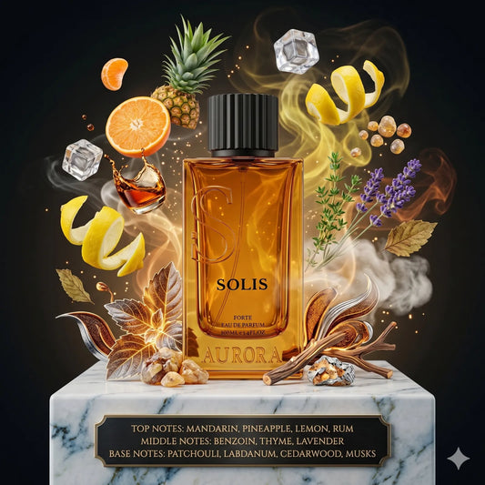 Solis EDP By Aurora Scents Decant Sample - 3ml, 5ml 