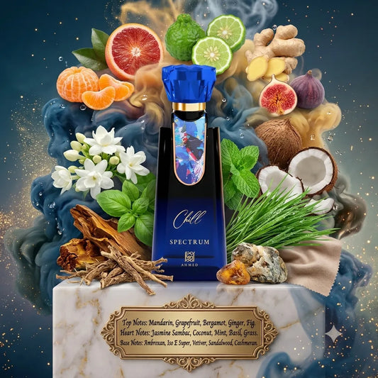 Chill Spectrum Blue Extrait De Parfum By Ahmed Al Maghribi Decant Sample - 3ml, 5ml 