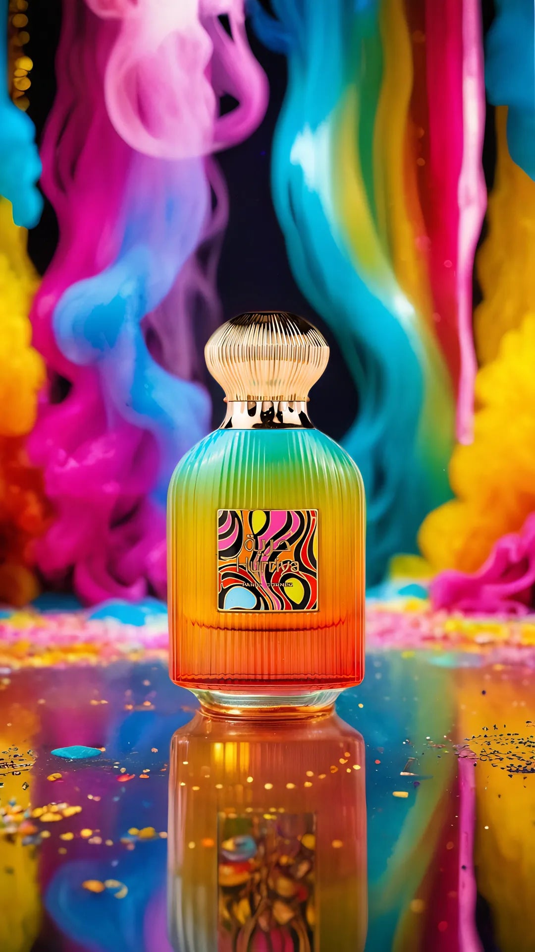 5ml Hurriya 100ml EDP | Paris Corner | Sample/Decant | Passionfruit Oud Leather Musk Perfume - Fragrance 