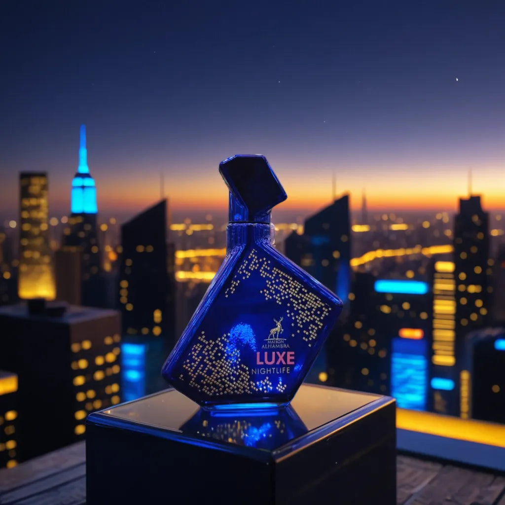 5ml Luxe Nightlife 100ml EDP | Maison Al Hambra | Sample/Decant | Gardenia Coffee Caramel Floral Perfume - Fragrance 