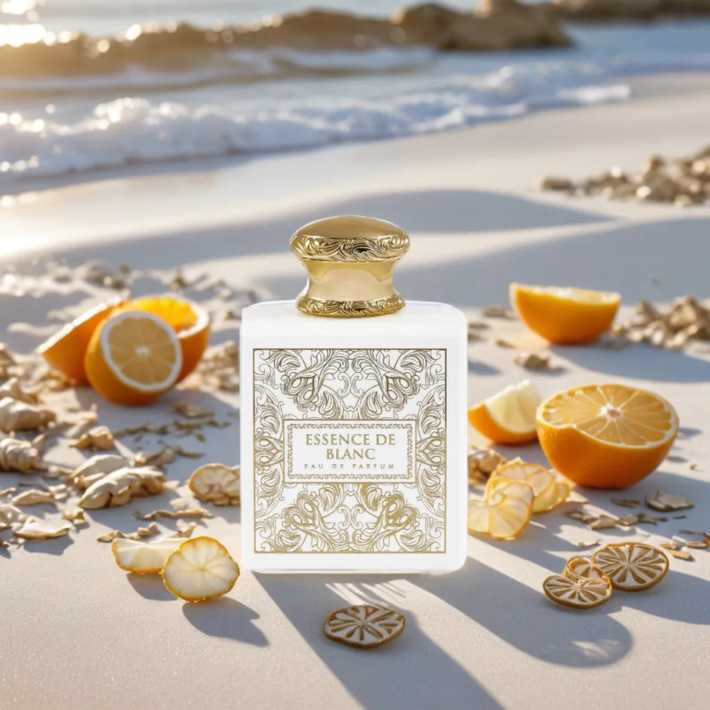 3ml/5ml/10ml Essence de Blanc 100ml EDP | Fragrance World | Sample/Decant | Citrus Ginger Aquatic Ambergris Perfume - Fragrance - Love That Scent