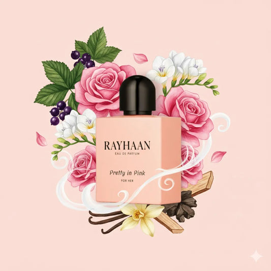 Pretty in Pink by Rayhaan Samples & Travel Size (3ml, 5ml, 10ml) Sweet Fruity Floral Fragrance