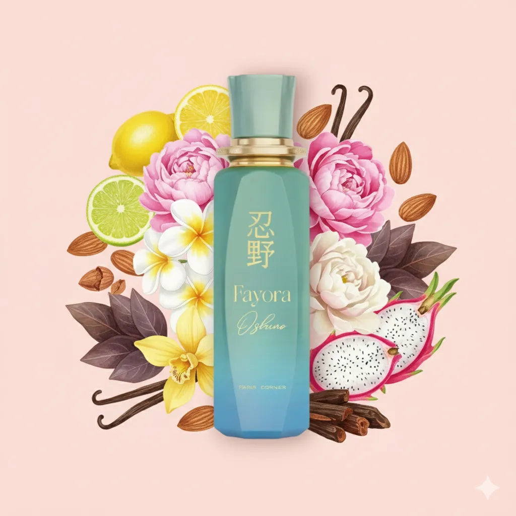 Fayora Oshino by Paris Corner Samples & Travel Size (3ml, 5ml, 10ml) Sweet Floral Fruity Fragrance