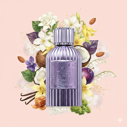 Qissa Gala by Paris Corner Samples & Travel Size (3ml, 5ml, 10ml) Creamy Tropical Floral Fragrance