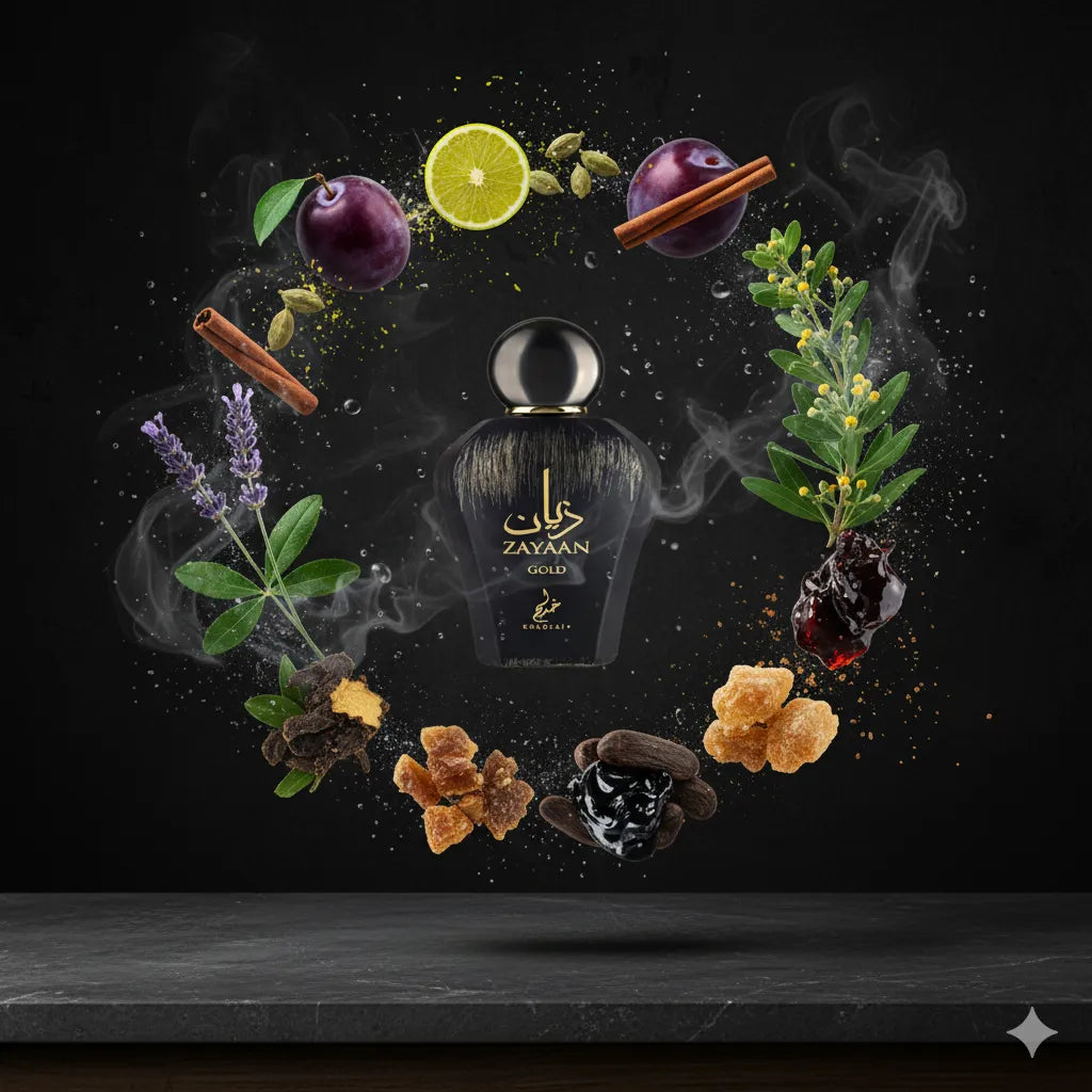 Zayaan Gold by Khadlaj Samples & Travel Size 3ml, 5ml, 10ml