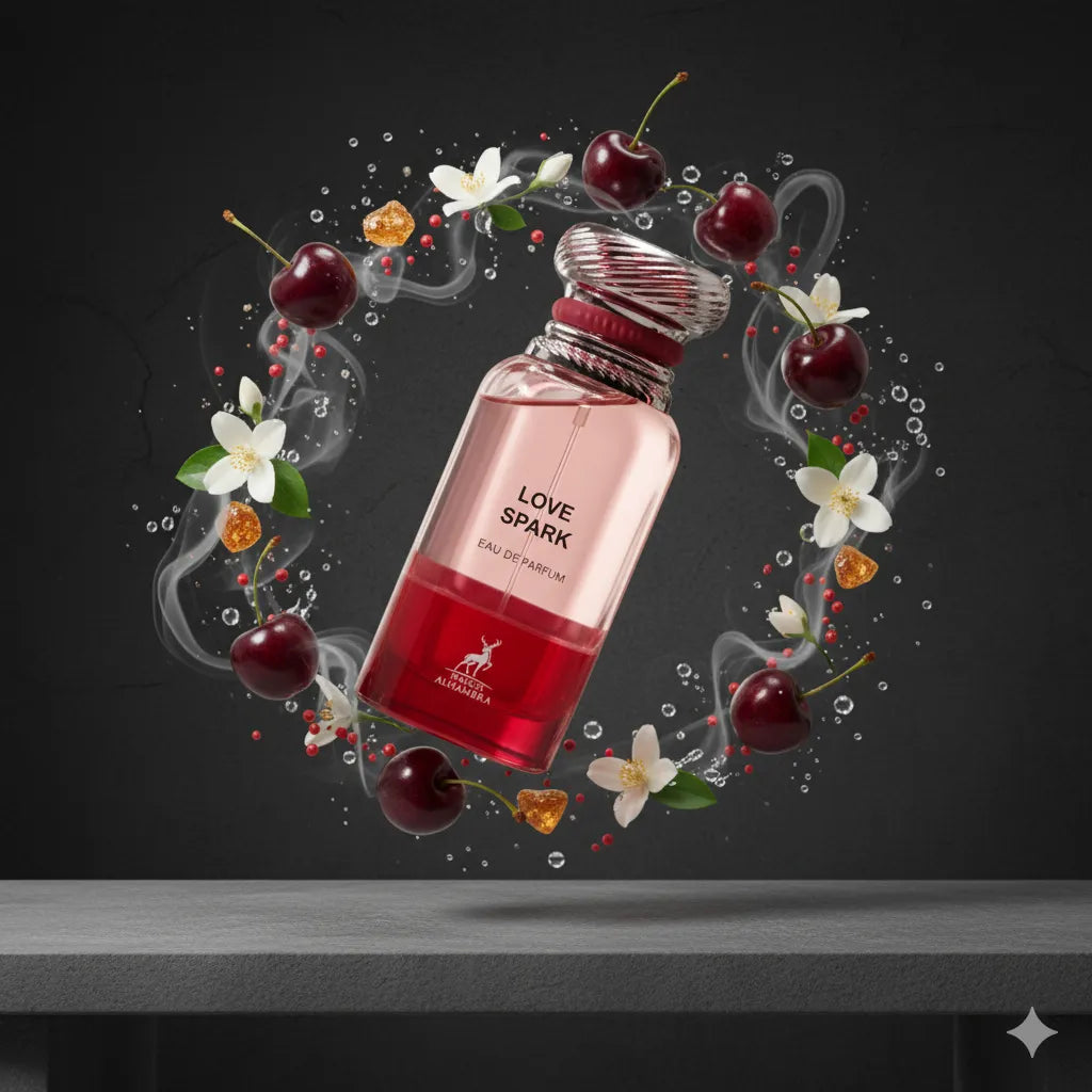 Love Spark by Maison Alhambra 3, 5, 10 ML | Travel Size Sample