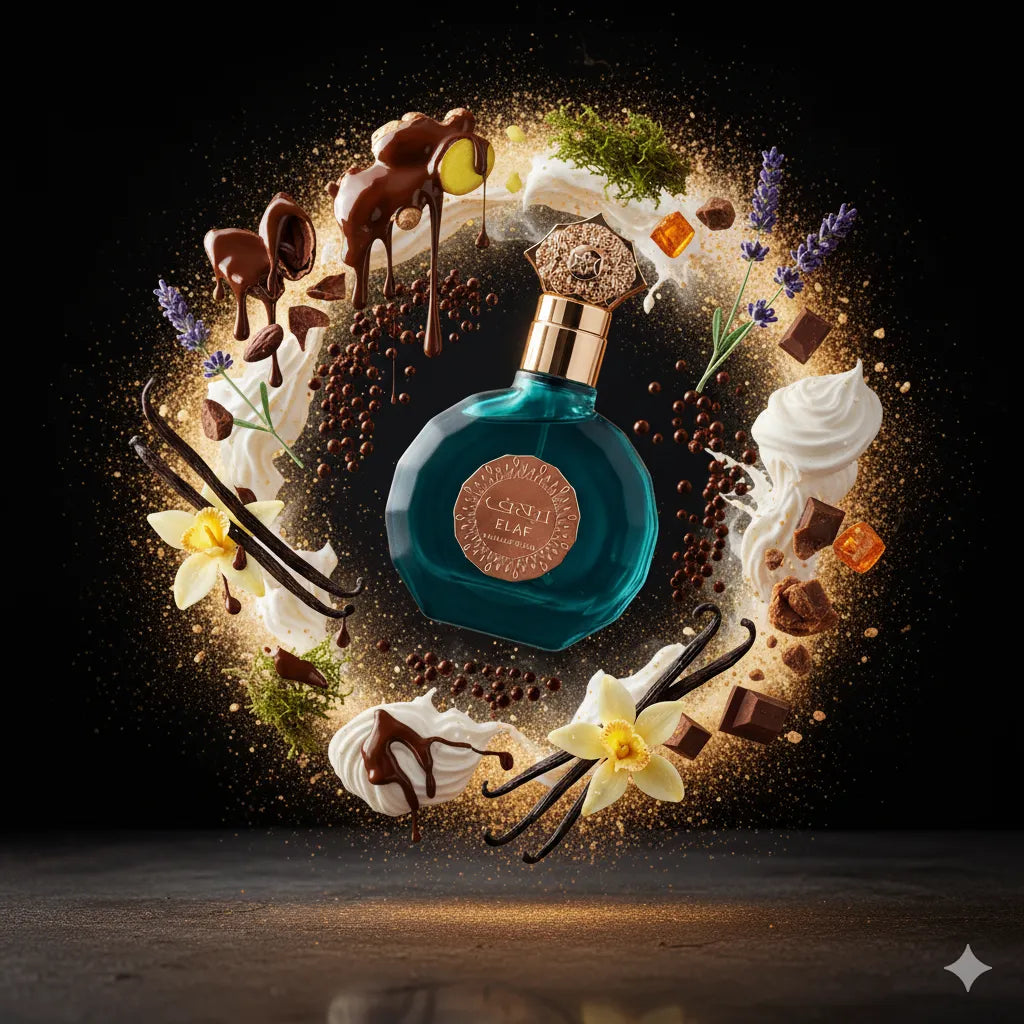 Elaf by Mamlakat Al Oud Samples & Travel Size (3ml, 5ml, 10ml) Sweet Aromatic Vanilla Fragrance