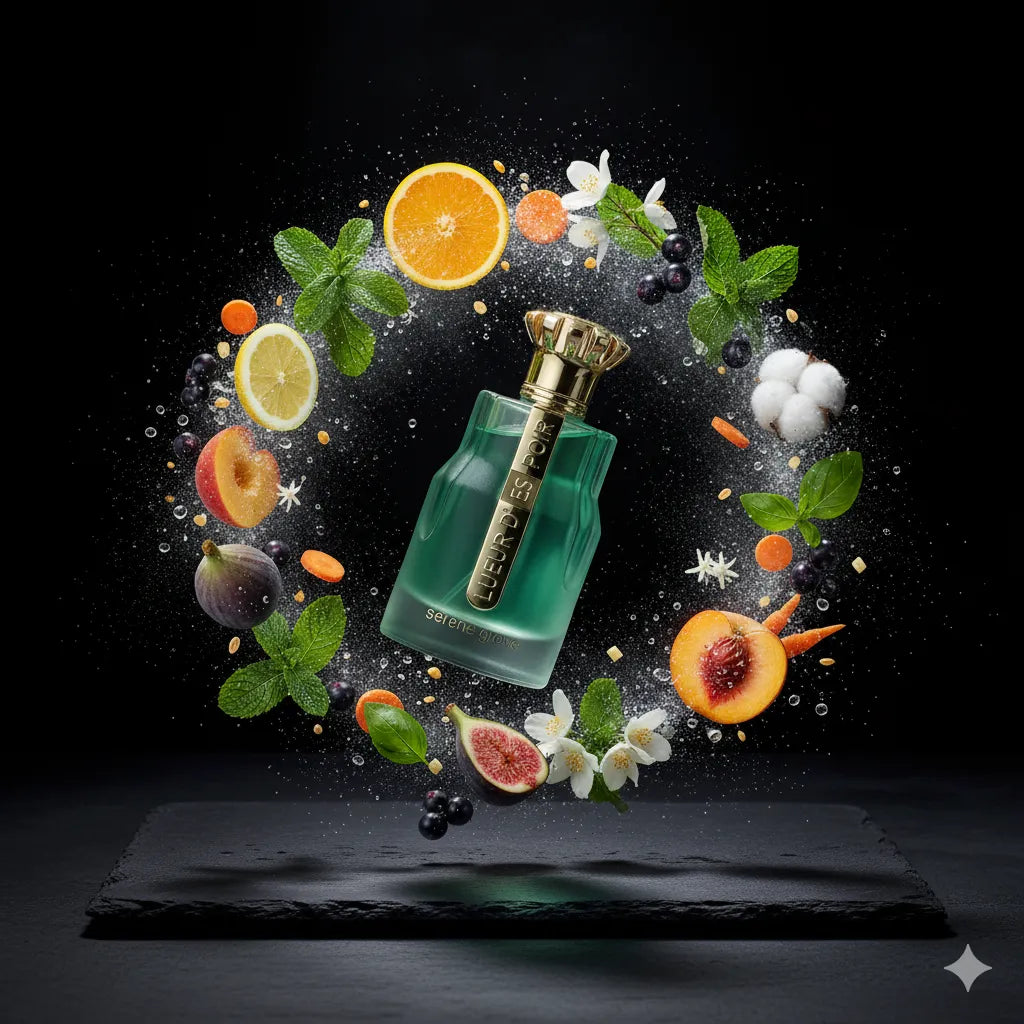 Lueur D'espoir Serene Grove by Paris Corner Samples & Travel Size (3ml, 5ml, 10ml) Fresh Aromatic Fruity Fragrance