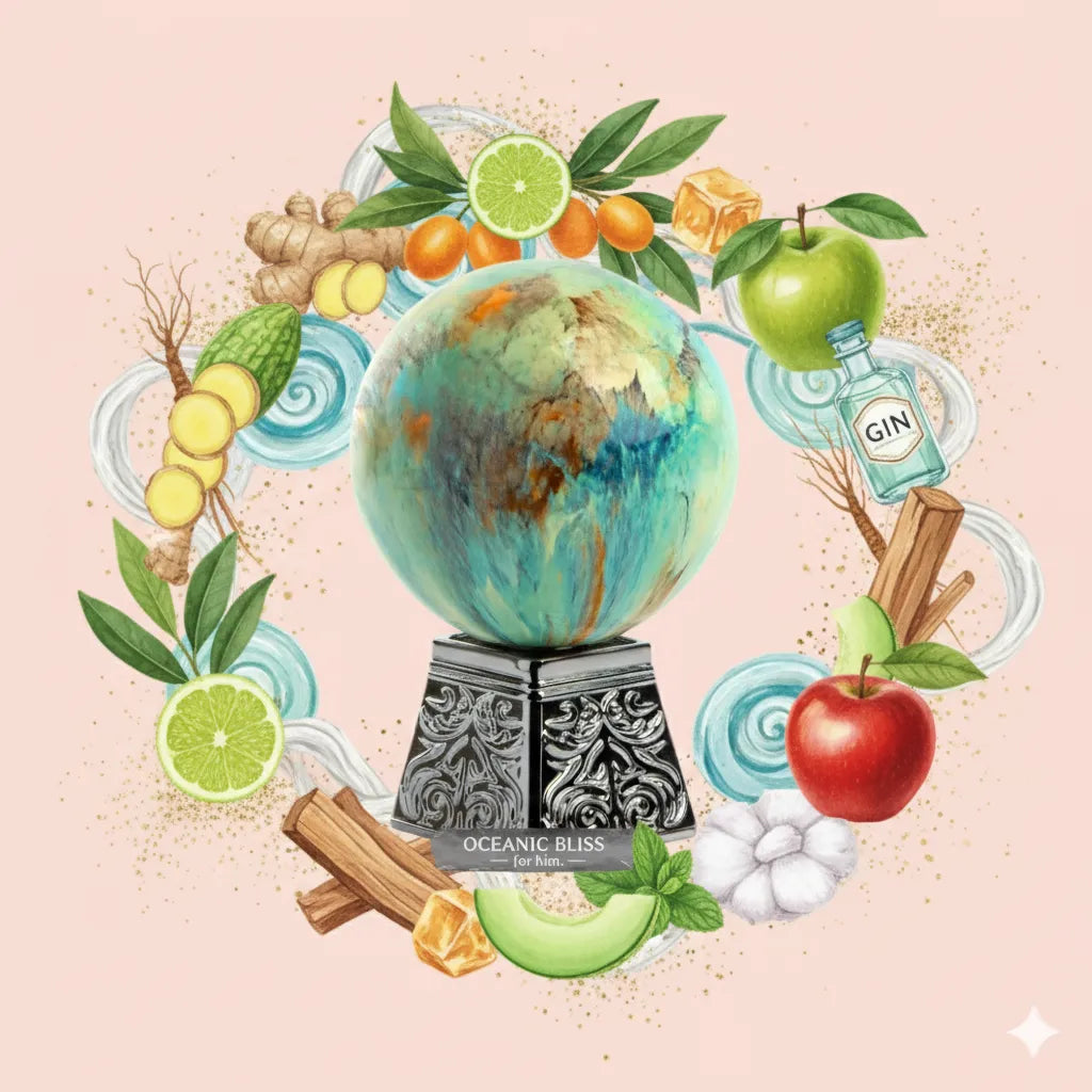 Atmosphere by Aurora Scents Samples & Travel Size (3ml, 5ml, 10ml) Fresh Citrus Aquatic Fragrance