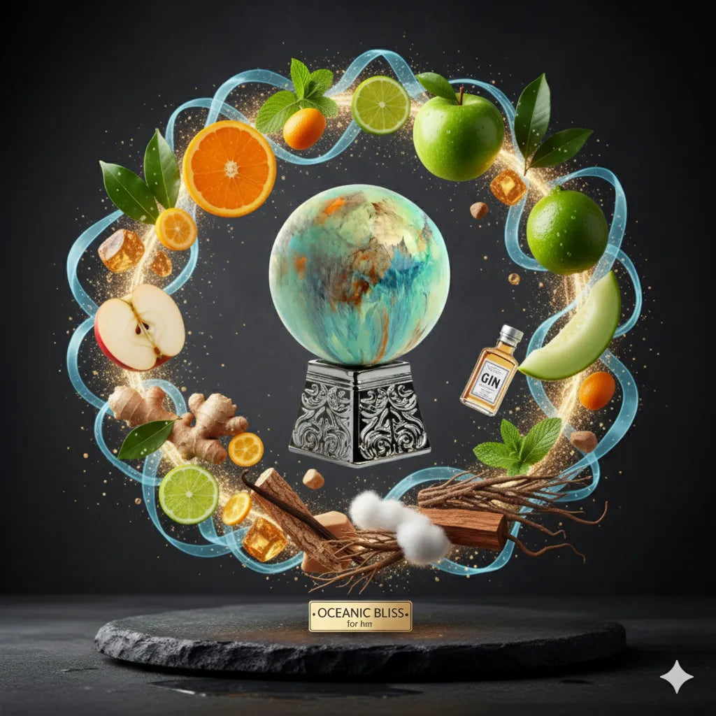 Atmosphere by Aurora Scents Samples & Travel Size (3ml, 5ml, 10ml) Fresh Citrus Aquatic Fragrance