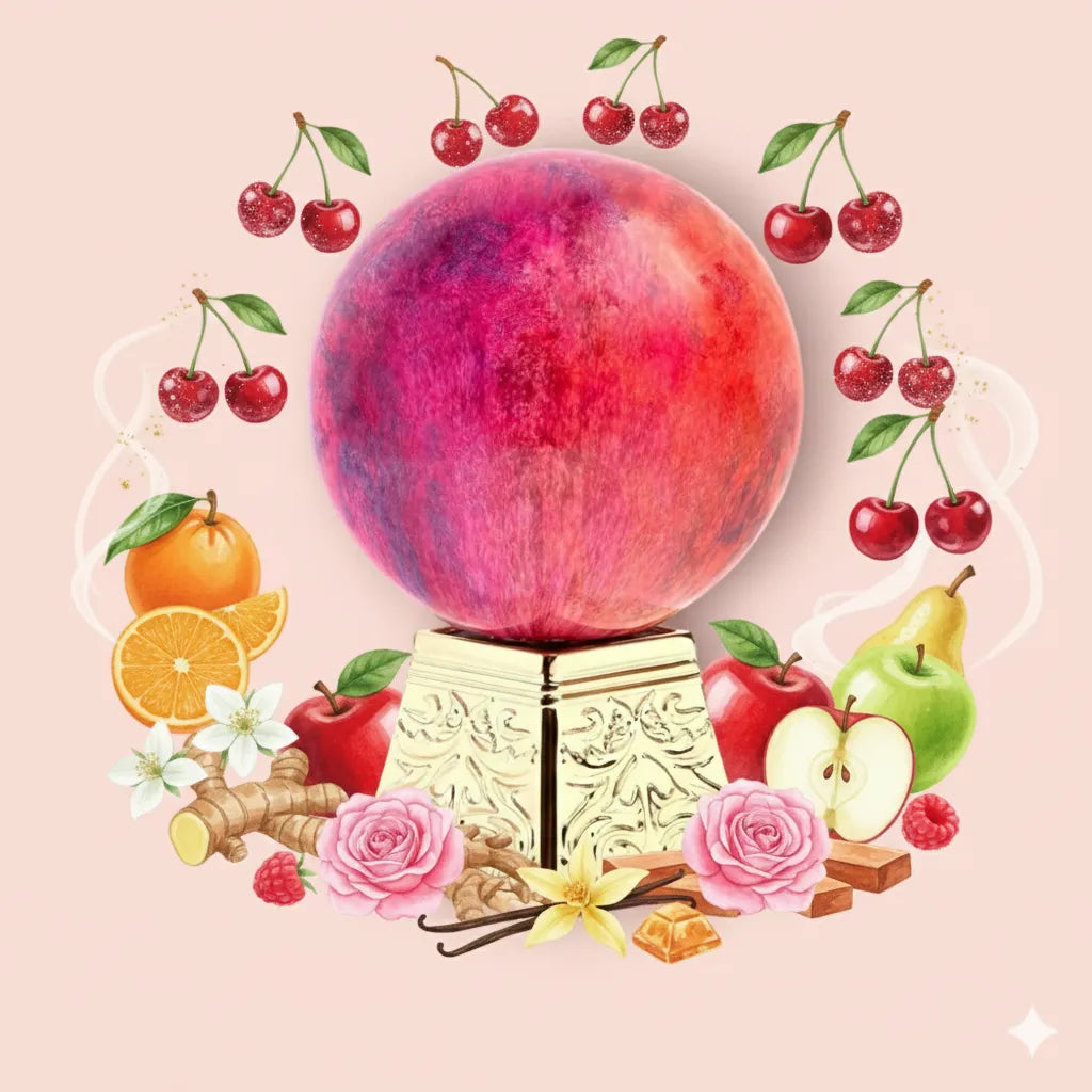 Cherry In The Woods by Aurora Scents Samples & Travel Size (3ml, 5ml, 10ml) Fruity Woody Cherry Fragrance