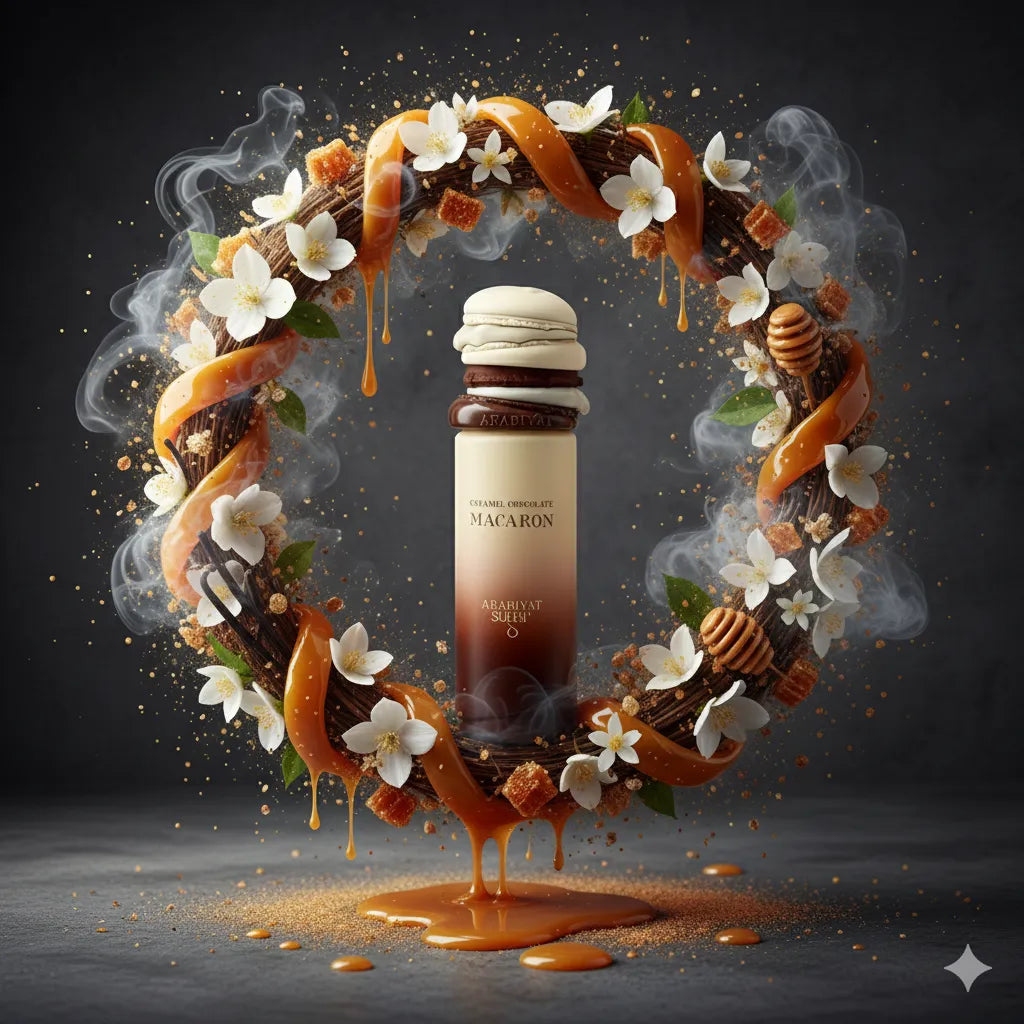 Arabiyat Sugar Caramel Chocolate Macaron EDP Decant Sample - 3ml