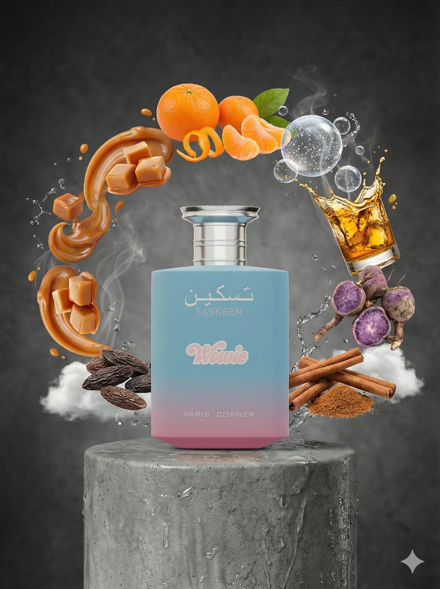 Paris Corner Taskeen Wowie EDP Decant Sample - 3ml - Love That Scent