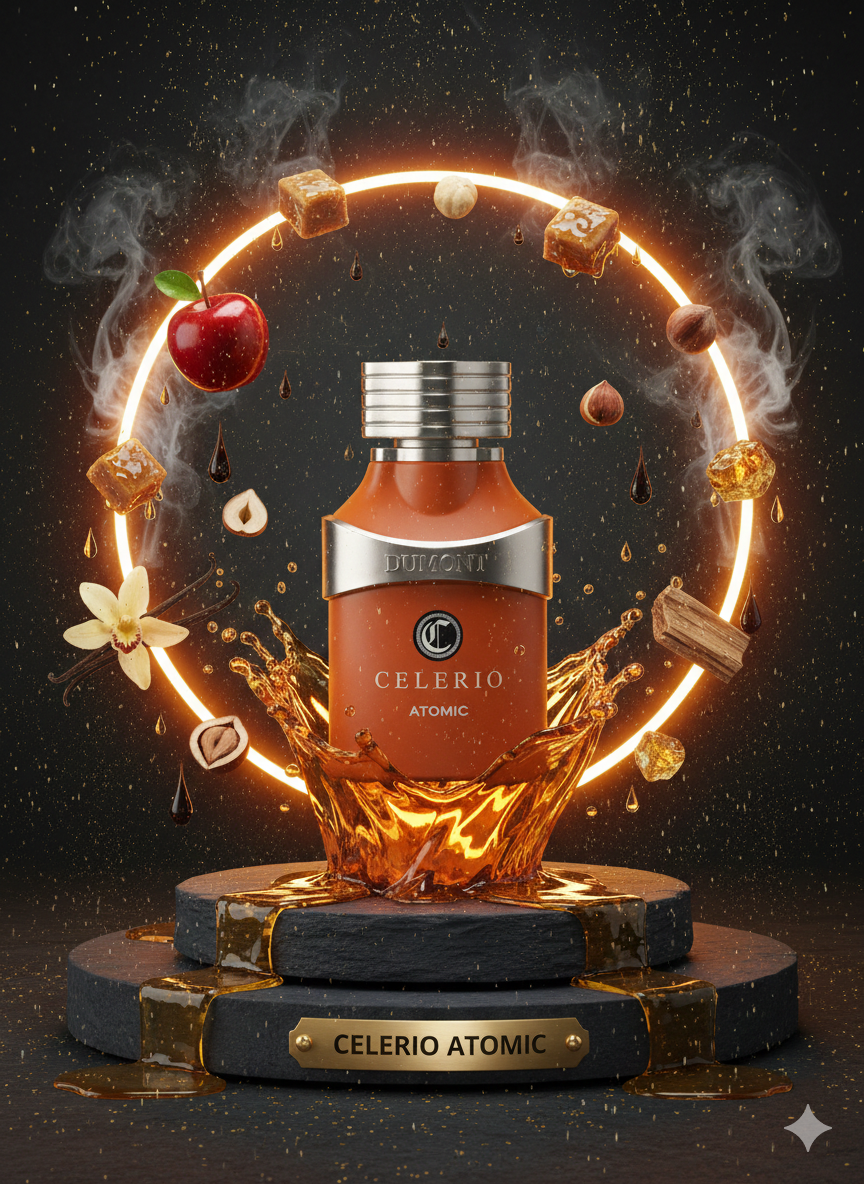 Dumont Celerio Atomic EDP Decant Sample - 3ml, 5ml