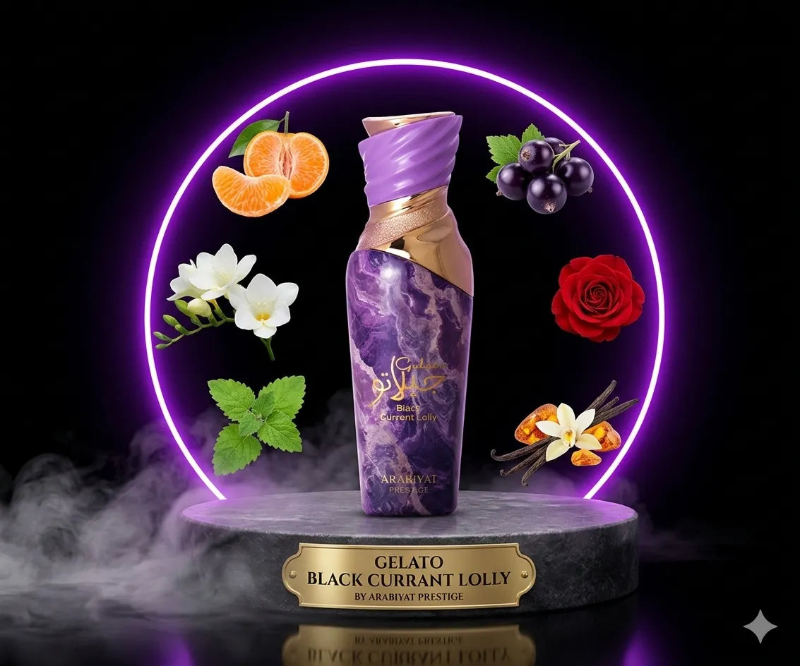 Gelato Black Currant Lolly EDP By Arabiyat Prestige Decant Sample - 3ml, 5ml 