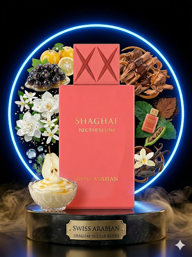 Shaghaf Nectar Blush EDP By Swiss Arabian Decant Sample - 2ml, 3ml, 5ml 