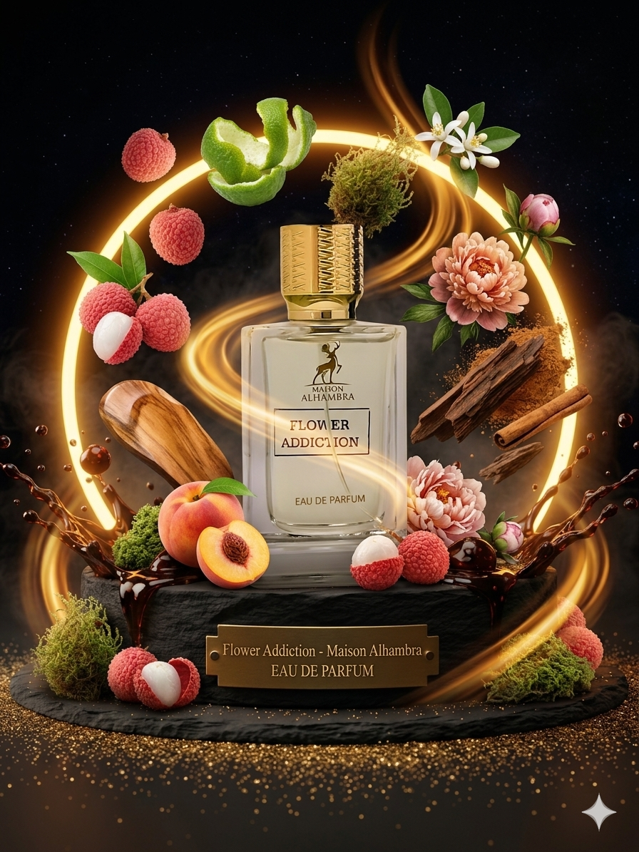 Flower Addiction EDP By Maison Alhambra Decant Sample - 3ml, 5ml 