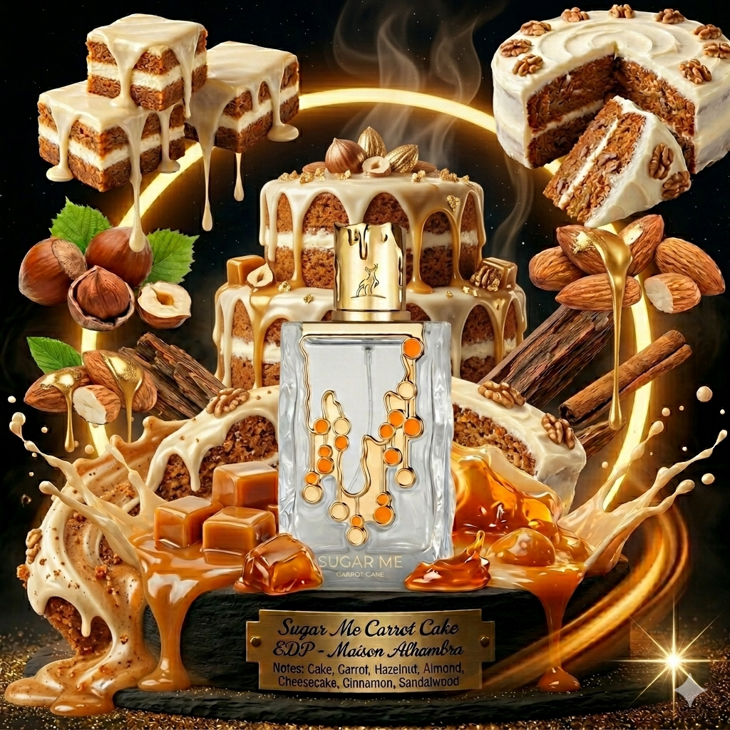 Sugar Me Carrot Cake EDP By Maison Alhambra Decant Sample - 3ml, 5ml 