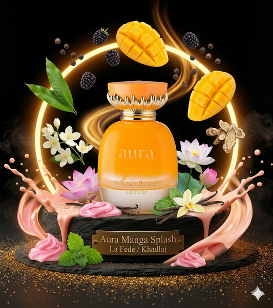 Aura Mango Splash EDP By Khadlaj (La Fede) Decant Sample - 3ml, 5ml 
