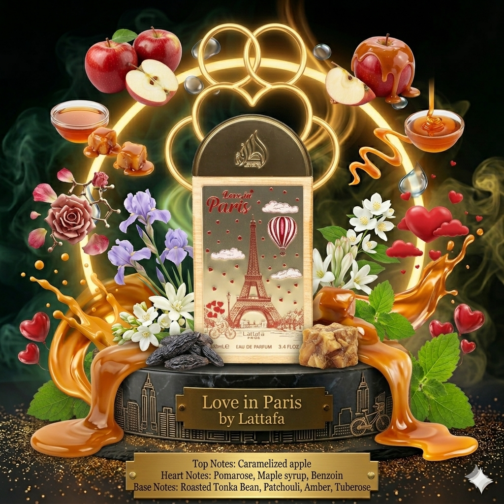 Love In Paris EDP By Lattafa (Pride Collection) Decant Sample - 3ml, 5ml 