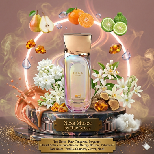 Nexa Musée EDP By Rue Broca (Afnan) Decant Sample - 3ml, 5ml 