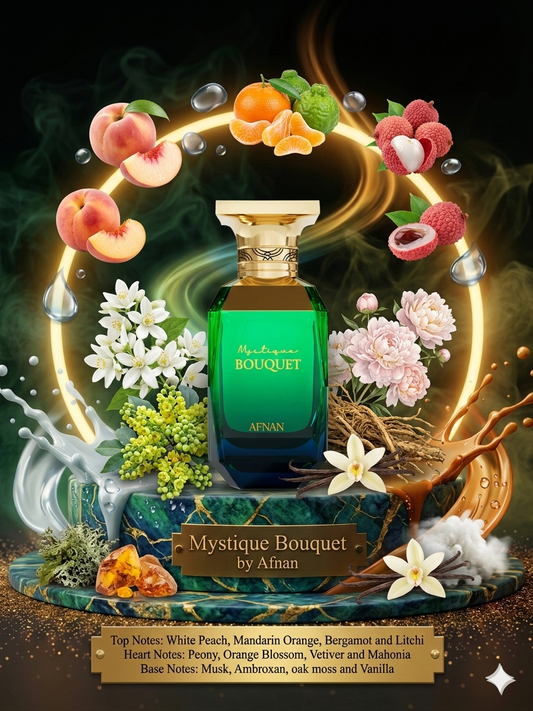 Mystique Bouquet EDP By Afnan Decant Sample - 3ml, 5ml 