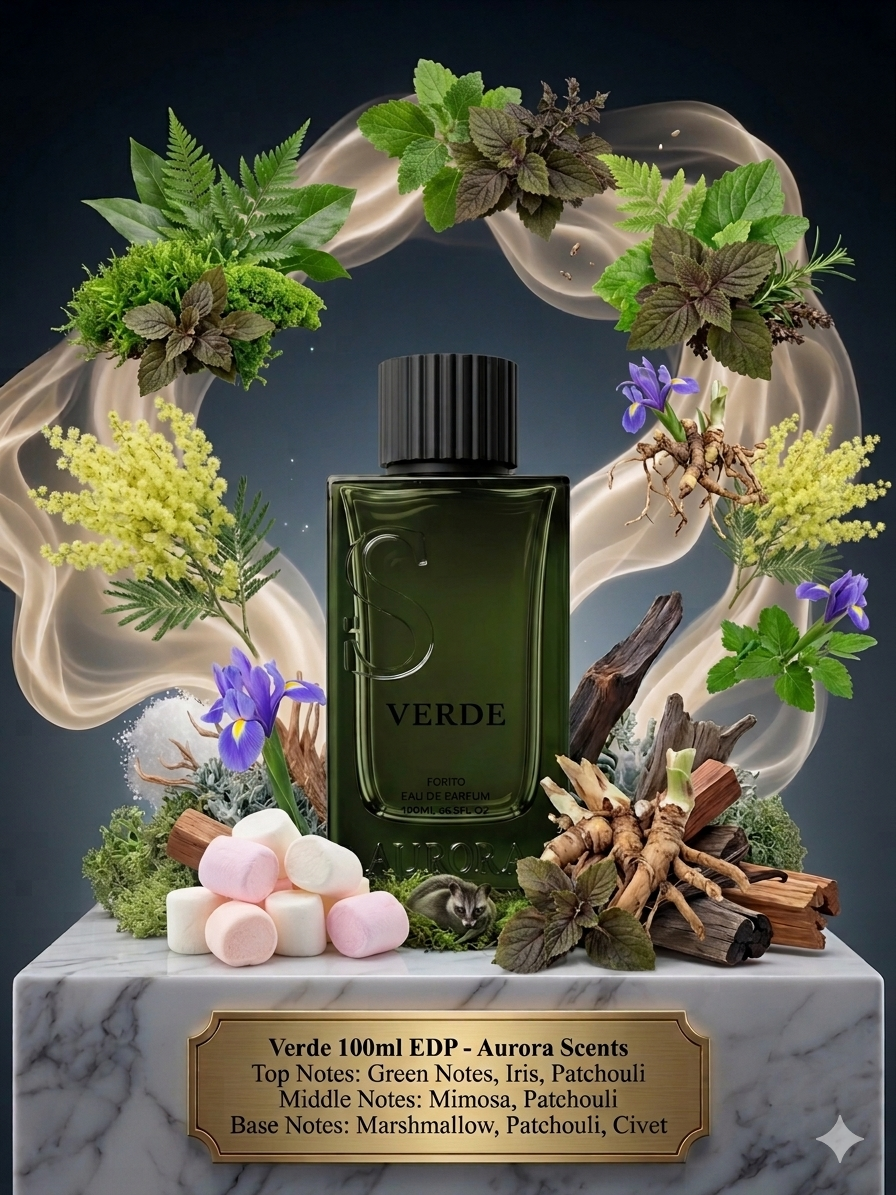 Verde EDP By Aurora Scents Decant Sample - 3ml, 5ml 