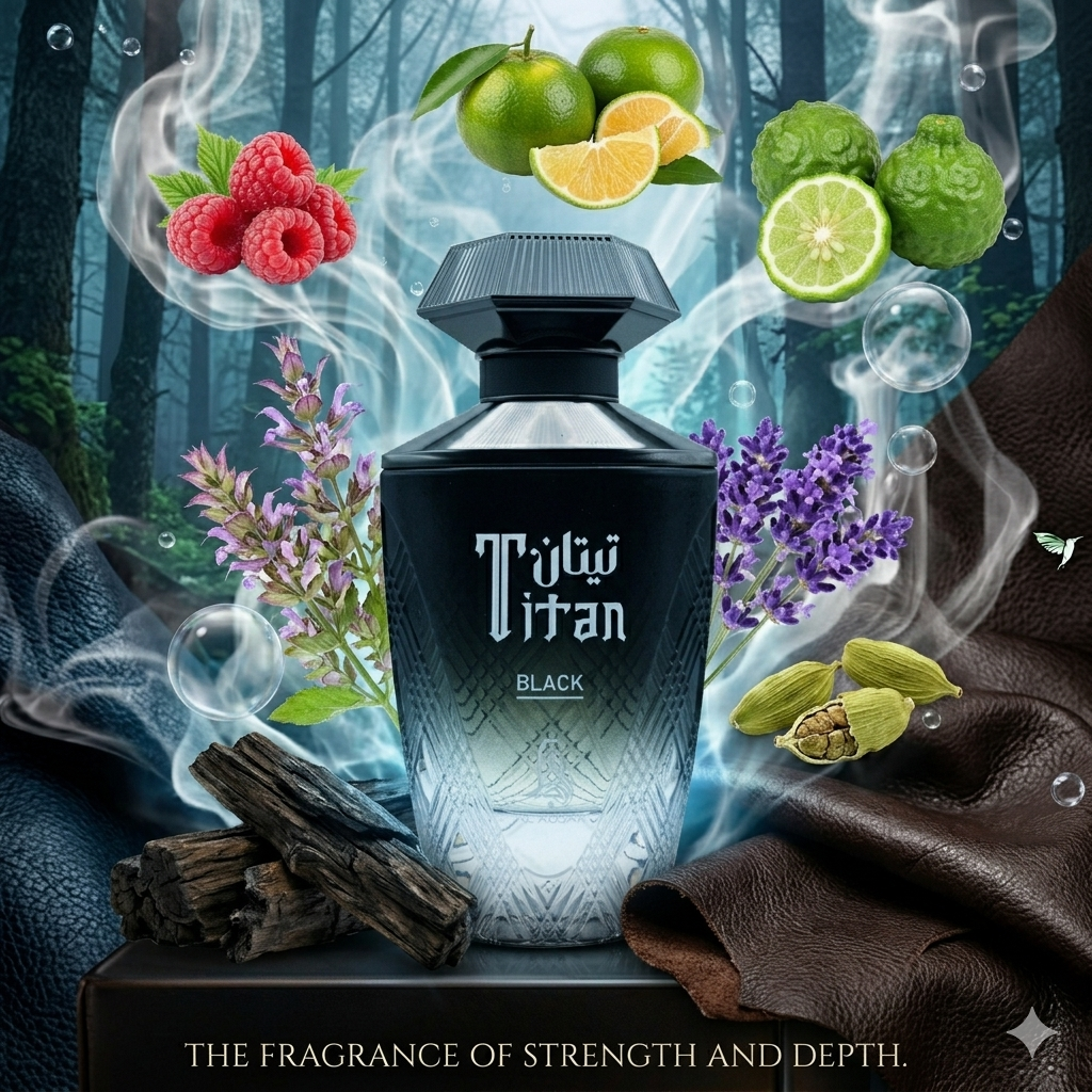 Titan Black EDP By Al Absar Decant Sample - 3ml, 5ml 