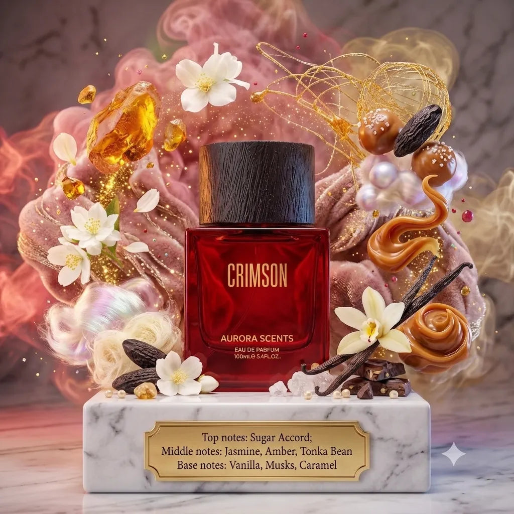 Crimson EDP By Aurora Scents Decant Sample - 3ml, 5ml 
