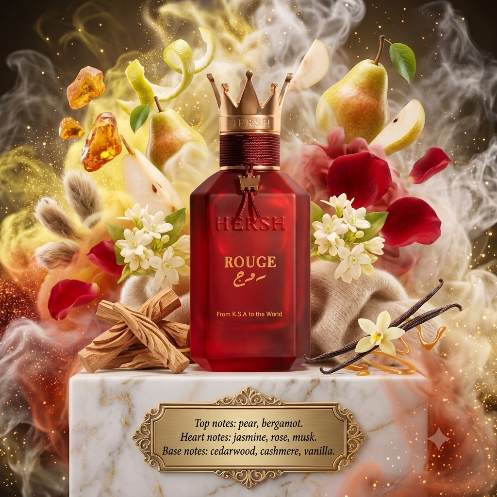 Hersh Rouge EDP By Al-Ezz For Oud Decant Sample - 3ml, 5ml 