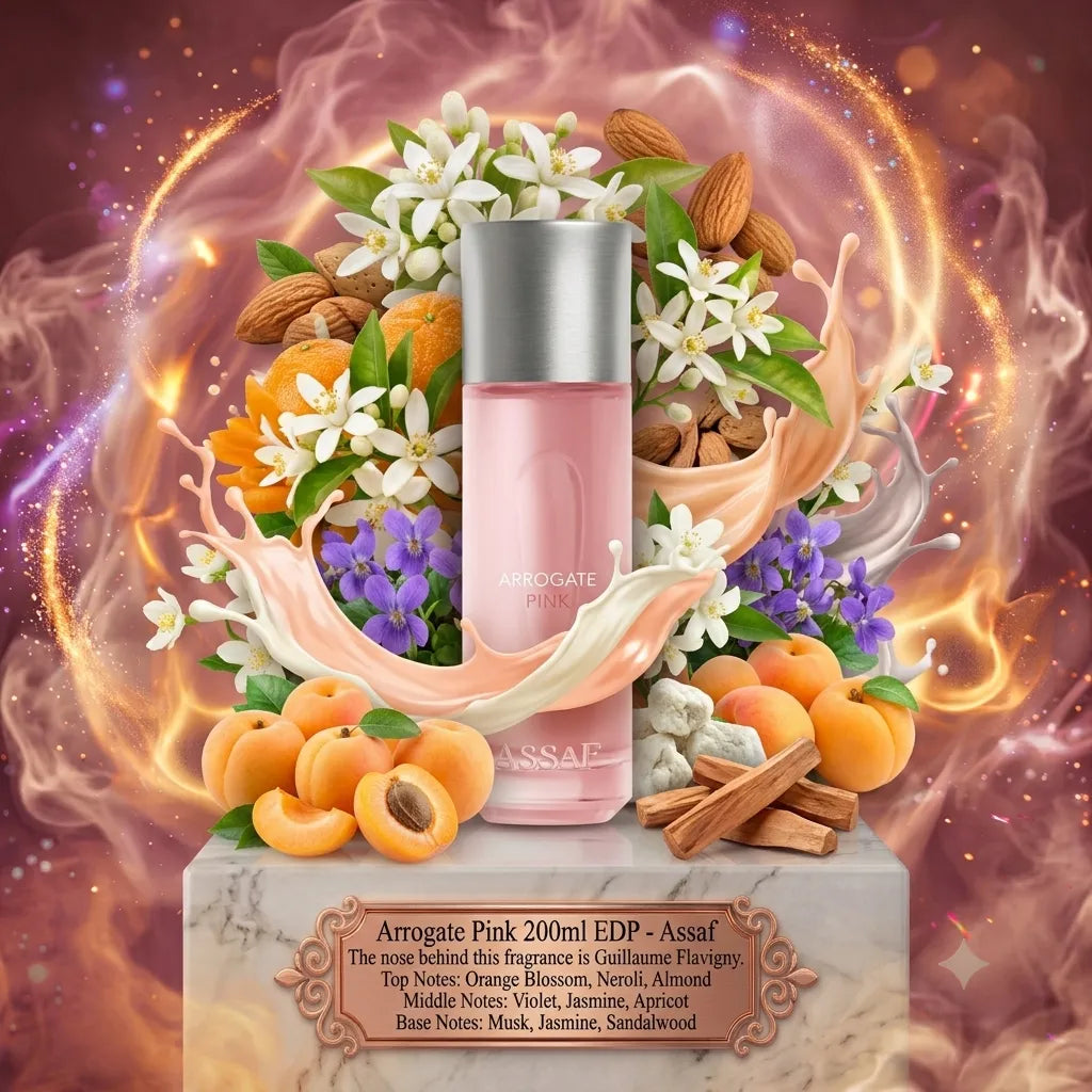 Arrogate Pink | Assaf | Sample/Decant - EDP | Orange Blossom, Violet & Sandalwood 
