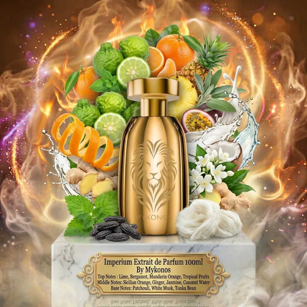 Imperium Extrait de Parfum | Mykonos | Sample/Decant - Extrait | Lime, Coconut Water & Tonka Bean 