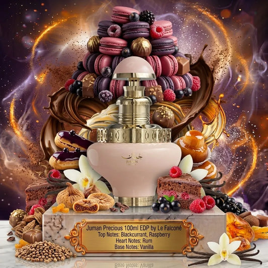 Juman Precious | Le Falconé | Sample/Decant - EDP | Raspberry, Dark Rum & Vanilla 