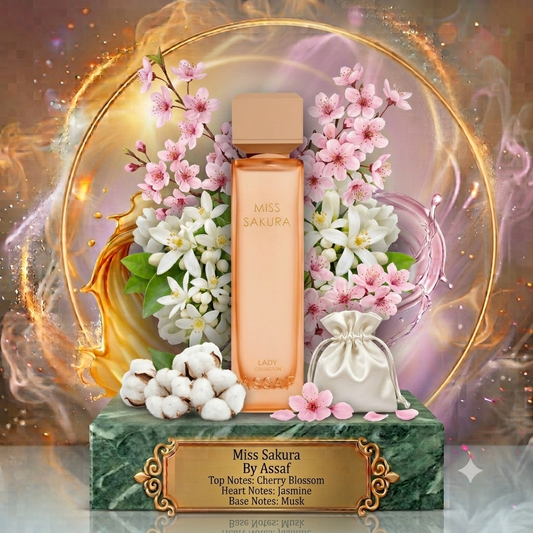 Miss Sakura | Assaf | Sample/Decant - EDP | Sakura Blossom, Peony & White Musk 