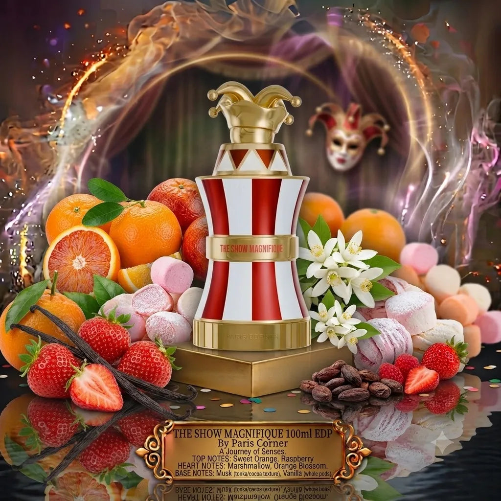 The Show Magnifique | Paris Corner | Sample/Decant - EDP | Sweet Orange, Fluffy Marshmallow & Vanilla 
